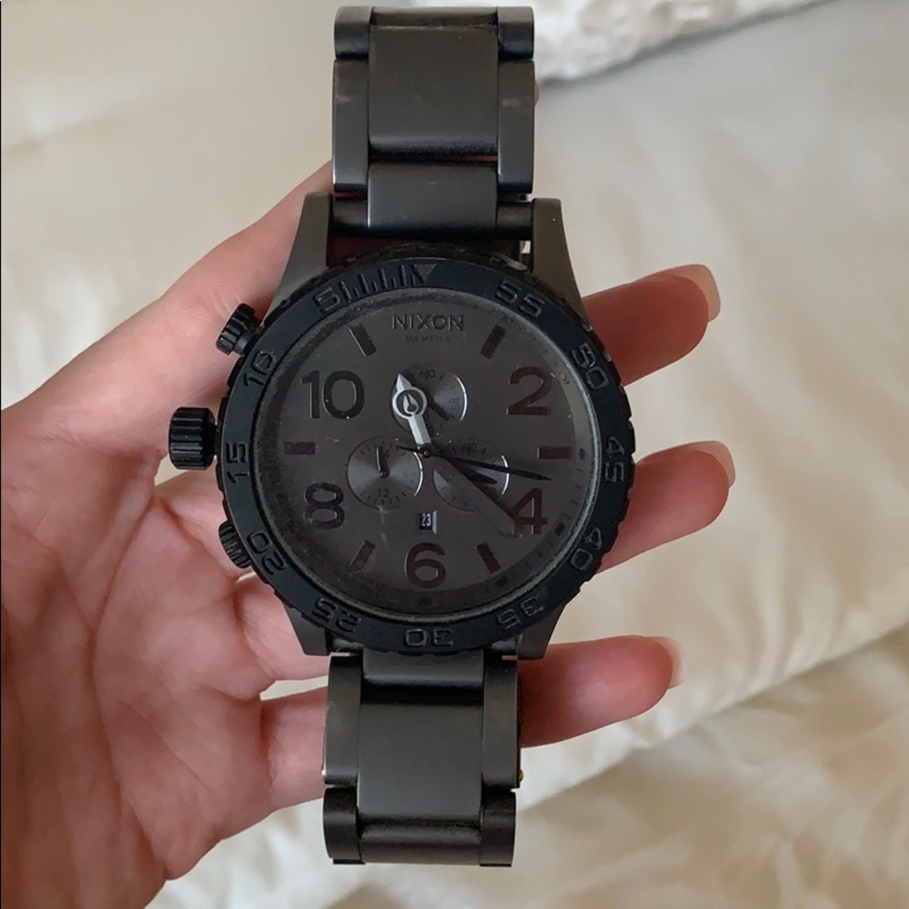 Nixon Gunmetal 51-30 Chrono